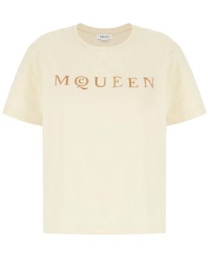 McQueen Clothing T-Shirt - Natural