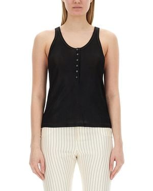 Tom Ford Jersey Tank Top - Black
