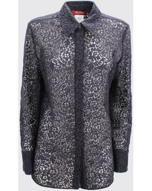 Max Mara Gala Lace Shirt - Gray
