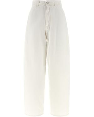 Lemaire Denim Pants - White