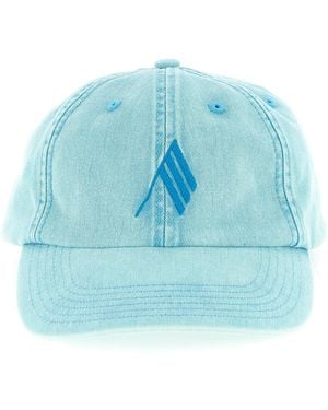 The Attico Logo Baseball Hat - Blue