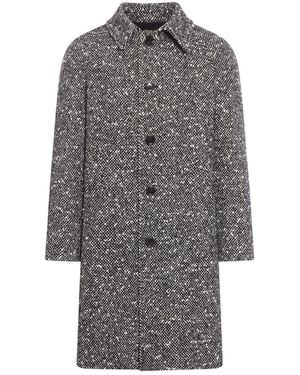 Celine Camden Wool Coat - Gray