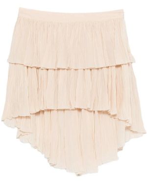 Blumarine Short Skirts - Natural