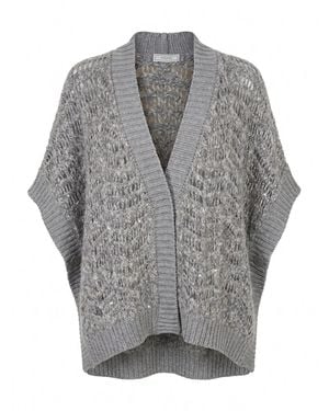 Peserico Round Neck Sweater - Gray