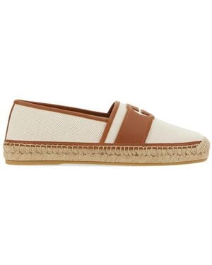 Gucci Espadrilles With Cross Gg - Brown