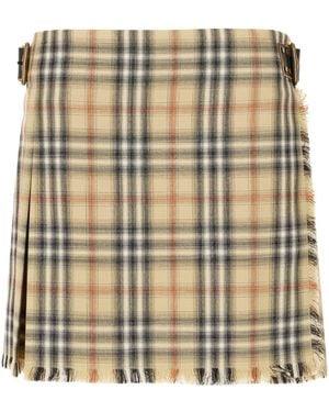 Burberry Clothing Skirts - Metallic