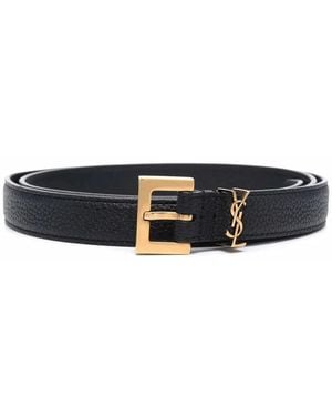Saint Laurent Belts - Black