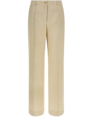 P.A.R.O.S.H. P. A.R. O.S. H. Viscose Casual Pants - Natural