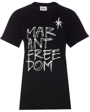 Isabel Marant Zoeline T-Shirt - Black