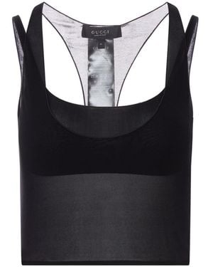 Women's Gucci Sleeveless and tank tops | Lyst