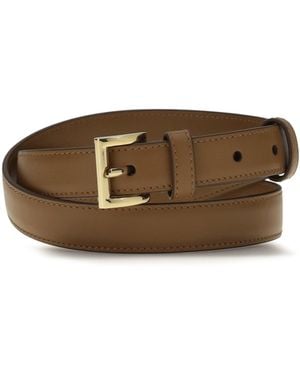 Prada Leather Belt Calfskin - Brown