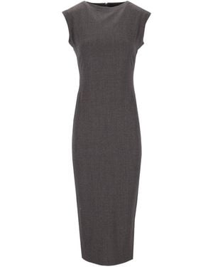 Jacquemus "Alba" Midi Dress - Gray
