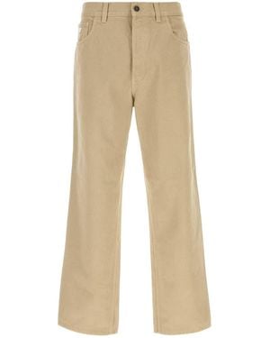 Prada Beige Cotton Pant - Natural