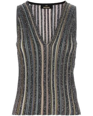 Missoni Embroidered Viscose-Blend Top - Black