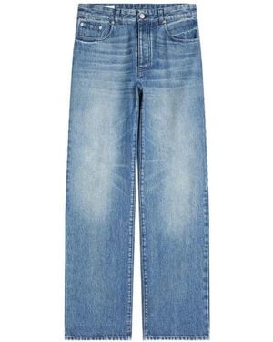 Dries Van Noten Baggy Jeans - Blue