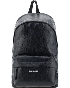 Balenciaga Explorer Backpack - Black