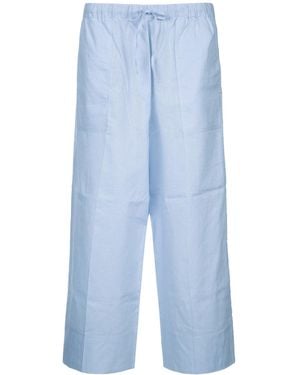 TOTEME Wide Summer Pants - Blue