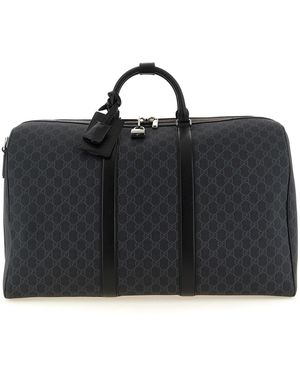 Gucci 'Gg' Large Duffel Bag - Black