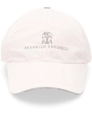 Brunello Cucinelli Cap - White