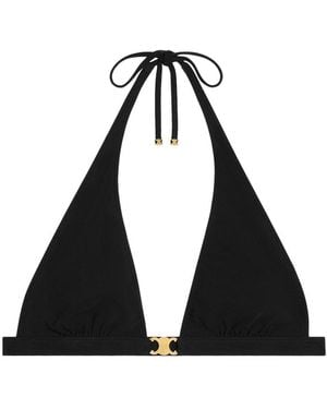 Celine Triomphe Triangle Top - Black