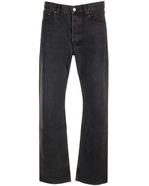 Saint Laurent Straight-Leg Jeans - Blue