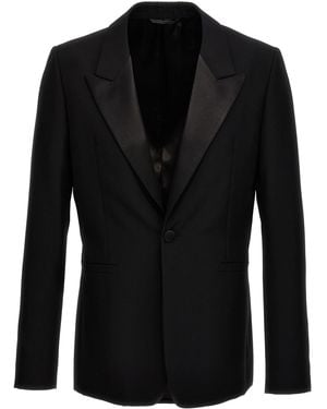 Givenchy 'Peack Lapel' Blazer - Black