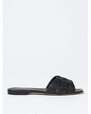 Saint Laurent Heeled Sandal - White