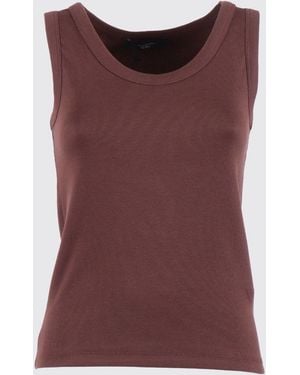 Weekend by Maxmara Basic Cotton Tank Top - Purple