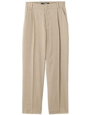 Jacquemus Le Pantalon Croisiere Pants - Natural