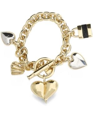 Chloé Chloé 'Paddington' Bracelet With Charms - Metallic