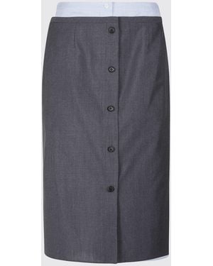 Prada Skirt - Gray