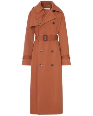 Saint Laurent Trench Coat - Orange