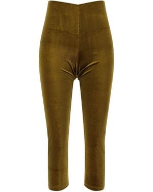 ANDAMANE 'New Holly Capri' Leggings - Green