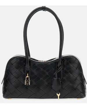 Stella McCartney Ryder Medium Bag Woven - Black