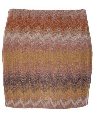 Missoni Mini Skirt - Brown