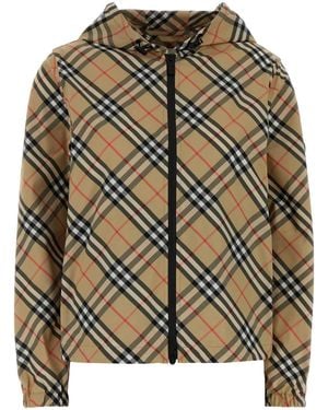 Burberry Embroidered Polyester Windbreaker - Multicolor