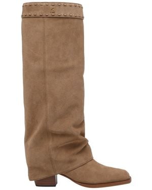Fendi Show Boots - Brown