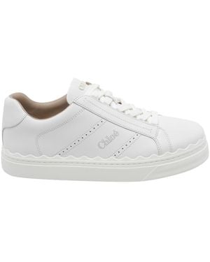 Chloé Lauren Sneakers - White