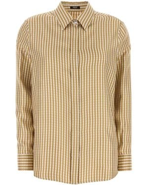Versace Shirts - Natural