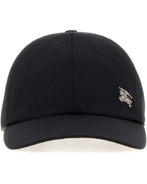 Burberry Nylon Baseball Cap - Black