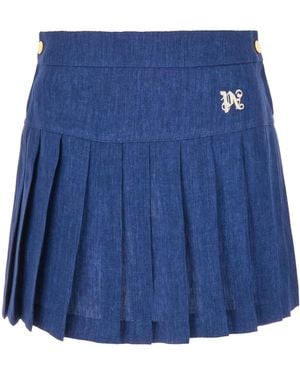 Palm Angels Clothing Skirts - Blue