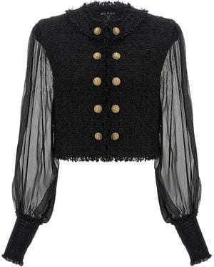 Balmain Spencer Blazer - Black
