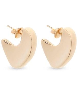 Bottega Veneta Disc Earrings - Metallic