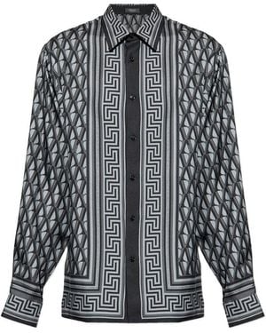 Versace Silk Shirt - Black