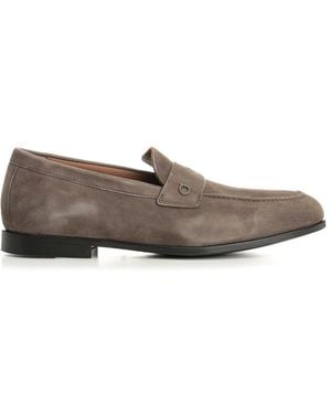 Ferragamo "Tiberius" Moccasin - Gray