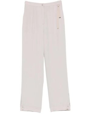 Herno Wide Pants - White