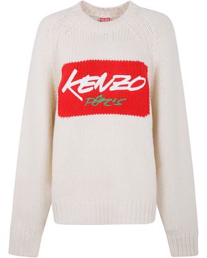 KENZO "Rws Futura" Sweater - White