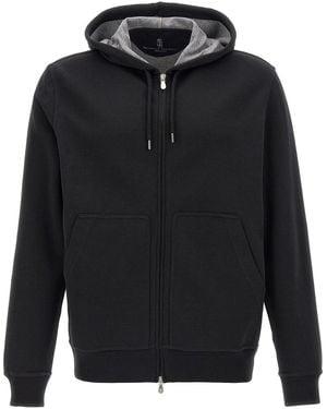 Brunello Cucinelli Cotton Sweatshirt Clothing - Black