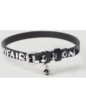 Vivienne Westwood Bristol Choker Necklace - Gray