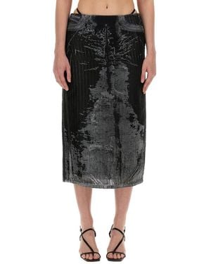 DIESEL Skirt De-Pra-Fse1 - Black
